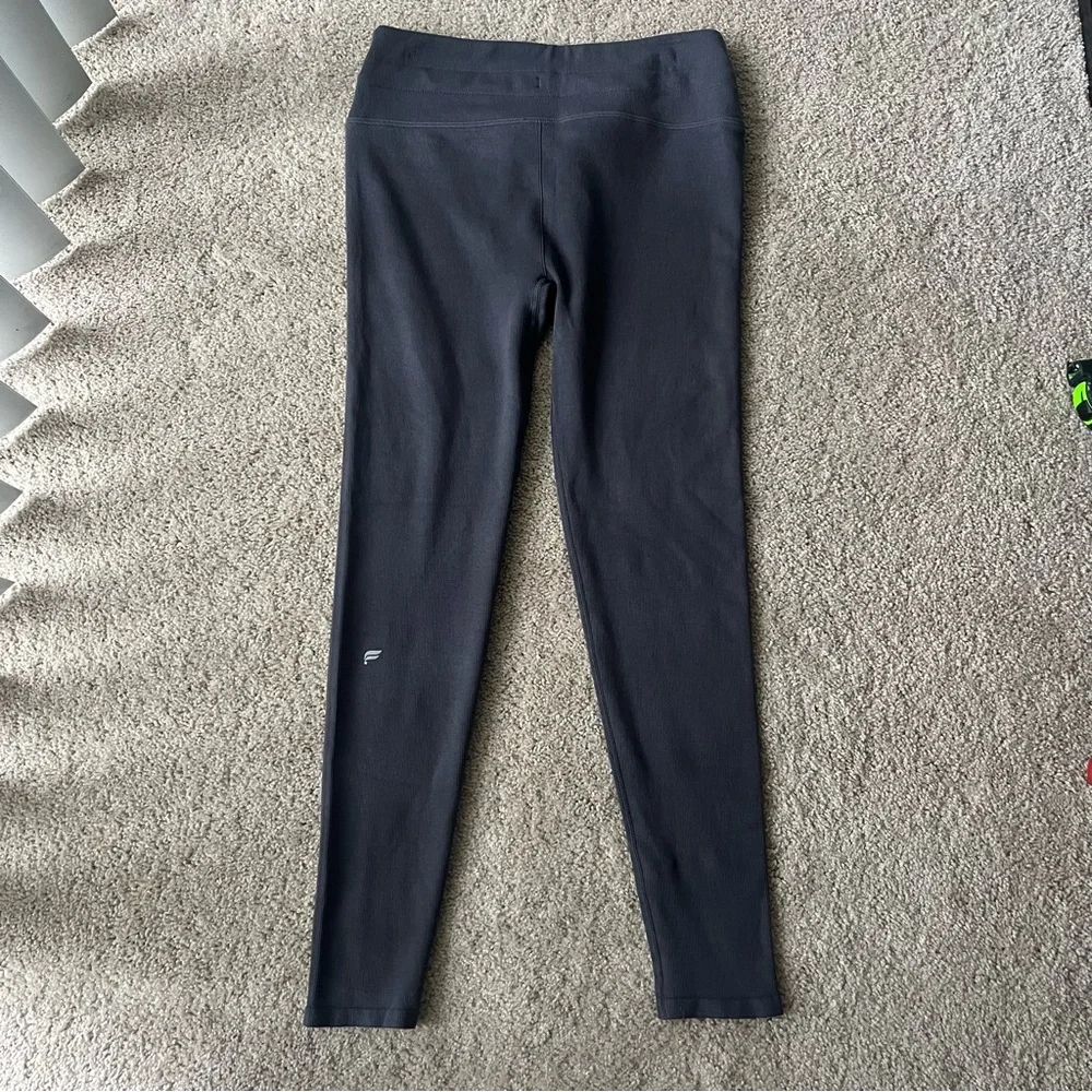 Grey Fabletics drawstring leggings - Picture 4 of 8